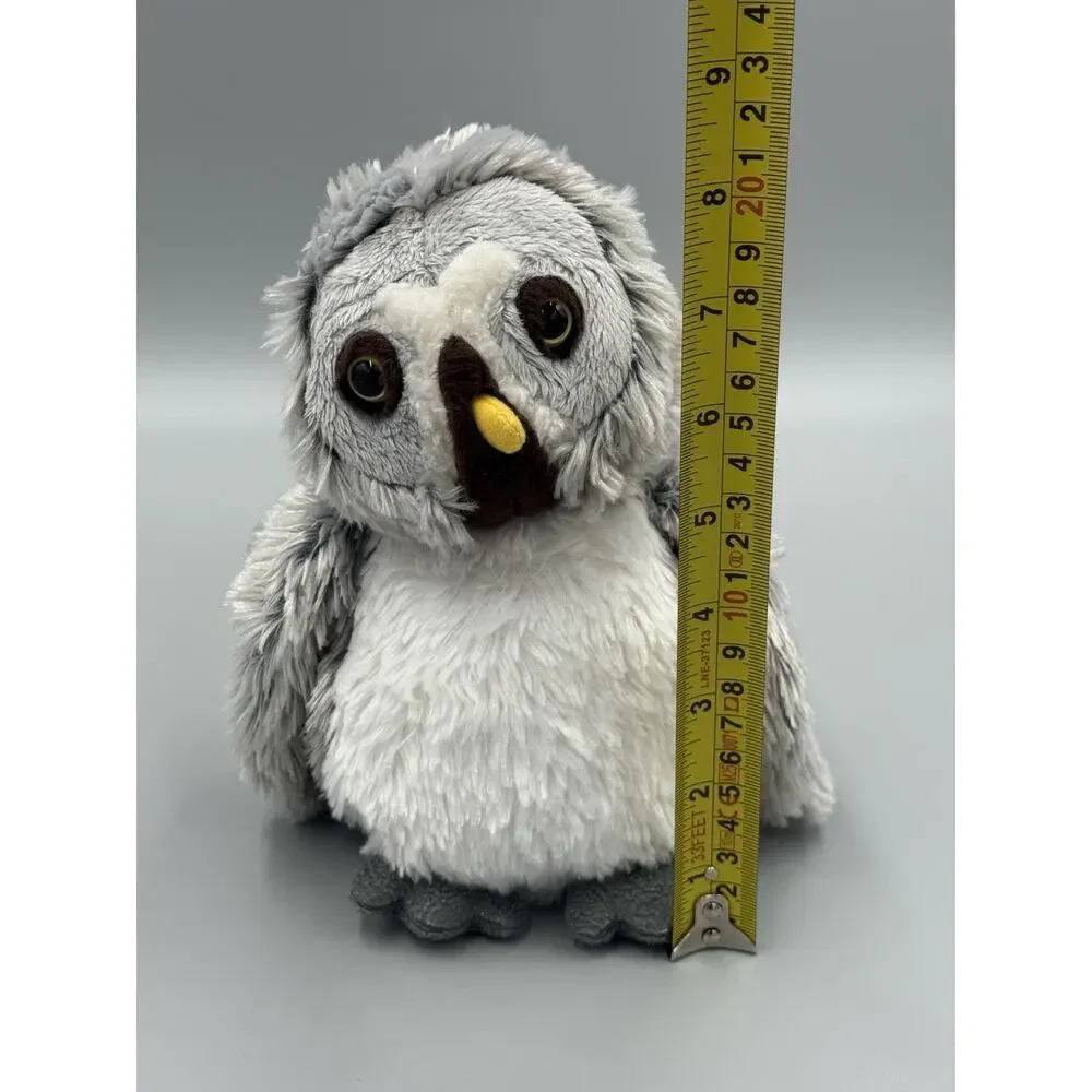 Webkinz Ganz Grey Owl HM344 Plush 8” Stuffed Animal No Code